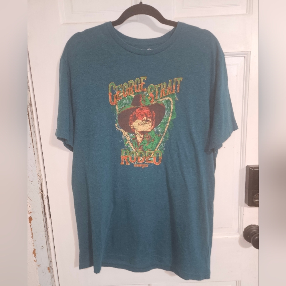 George Strait Wrangler Shirt Large